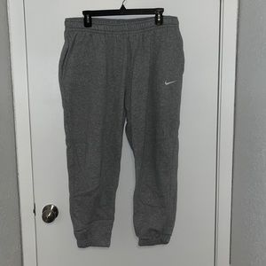 Gray & Dark Gray Nike Sweat Pants